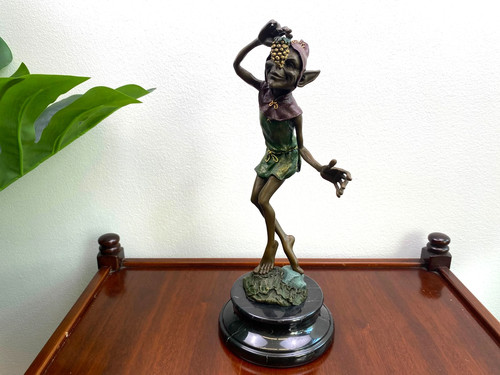 Bronze skulptur kobold - bronze,