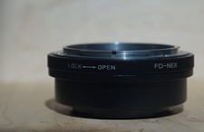 Adapter  FD -NEX     Canon-Objektiv an Sony NEX 