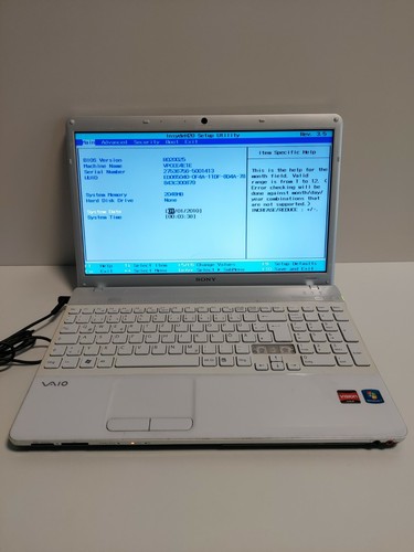 Laptop sony vaio - laptop,