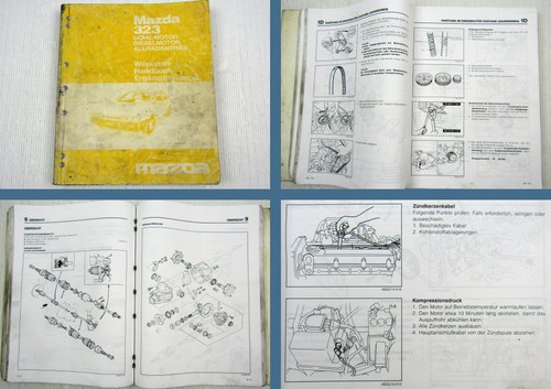 Mazda 323 werkstatthandbuch - mazda, b6