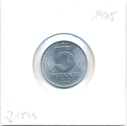 Ddr pfennig 1975 - 1975, –