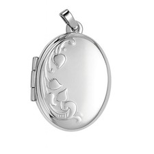 925 Silber Anhänger Medaillon