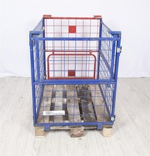 Gitteraufsatzrahmen f. Europalette Palettenaufsatz Stapelbox Gitterbox Klappbox