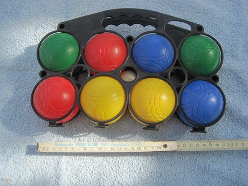 Boccia spiel boulekugeln - boccia,