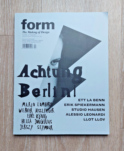 Form design magazin ausgabe - -,