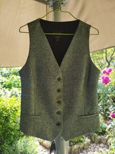 Massimo Dutti Weste,NEU Grau/Silber Gr. M, Eng Geschnitten