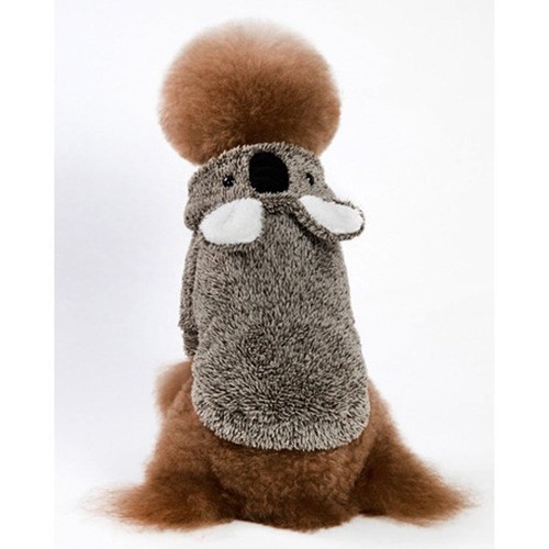 Korallen fleece teddy - korallen,