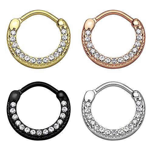 Septum piercing clicker schild - piercing,