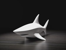 Minimalistische Hai Skulptur |