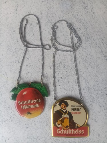 Schultheiss zapfhahn schild - zapfhahn,