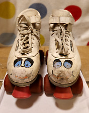 Riedell & Shure-Grip AEROBI POFI ROLLSCHUH EU42 Roller Quad Skates made in USA