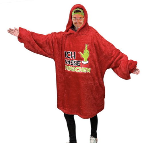 Hoodie muffel rot - hoodie,