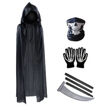 Herren Halloween Fancy Kleid Kostüm Tod Kleid Outfit