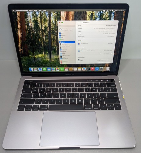Apple macbook pro a1989 - pro, 13