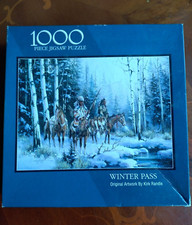 1000 Teile Puzzle - Indianer -