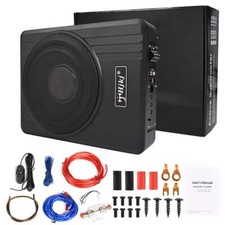 600 Watt Bass Box Aktiv Subwoofer Kompakt Lautsprecher Auto Untersitz Subwoofer