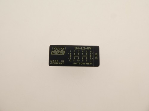 Miniaturrelais sds l2 6v - /,