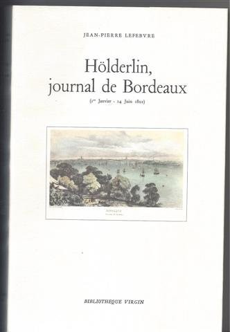 Holderlin bordeaux zeitung - holderlin,,