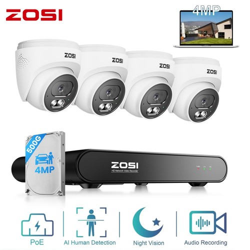 Zosi 4mp poe überwachung - 4mp, ai