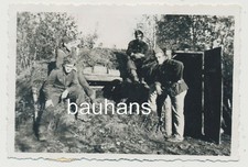 Foto Russland Bunker Unterstand Wehrmacht Soldaten 2.WK (3108x)