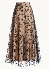 Rock mit Blumenmuster