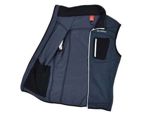Loffler trekknig fleece weste - loffler, fleece-weste