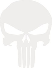 Aufkleber Punisher Kopf Skull