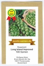 Rosenkohl - mittelfrühe Sorte - Long Island Improved - 100 Samen