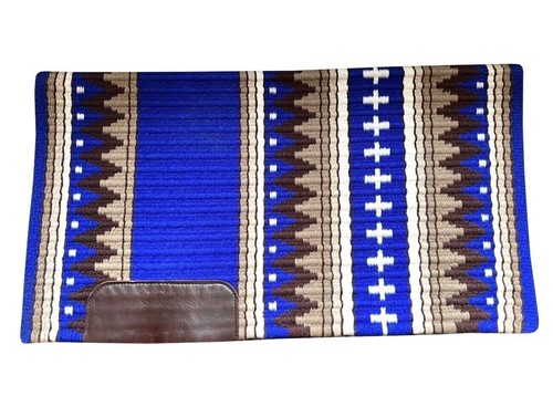 Royalblau braun hellbraun - "royalblau,