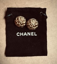 Original! Chanel Ohrclips Gold