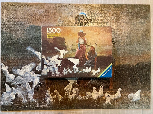 Puzzle 1500 teile komplett - puzzle,