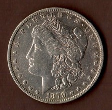 United States of America One Dollar E Pluribus Unum 1879 Morgan USA Silber Münze