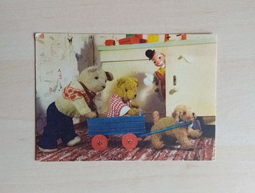 2855 teddy mit bollerwagen - 2855,
