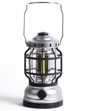 Sturm Laterne LED  Licht Camping Öllampen Design Öllampe Gartenlampe DIMMBAR NEU