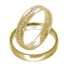 2 Gold Eheringe Trauringe