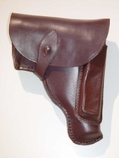 Holster für MAKAROV Pistolentasche Leder dunkelbraun, russ. Ausf., MdI KG NVA VP