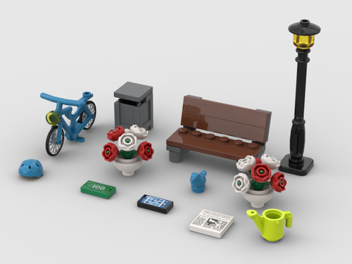 Lego city zubehör set - city,