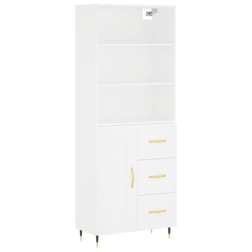 Highboard schrank betongrau - schrank,