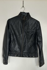 Passport New Fashion Lederjacke. Größe M.