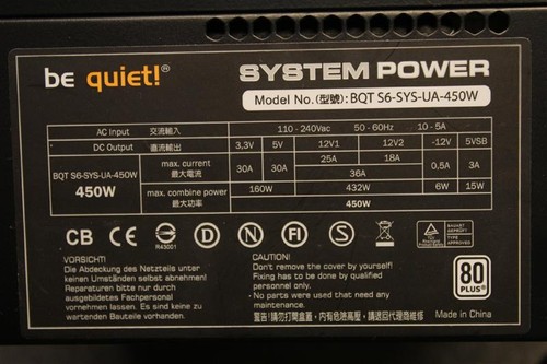Quiet system power - quiet, s6