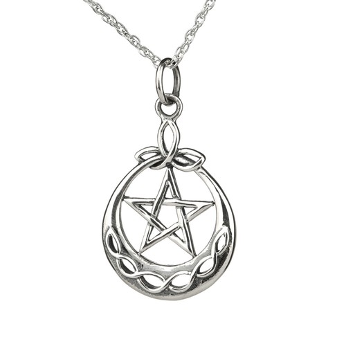 Pentagramm triskele kette - triskele,
