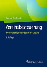 Thomas Brinkmeier | Vereinsbesteuerung | Taschenbuch | Deutsch (2016) | xiii
