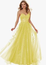 Damen Glitzer Ballkleider Lang