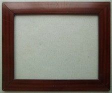 9,5cm. breite Mahagoni Bierlack Leiste - 53,8 x 68cm.