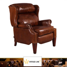 Echtleder Relaxsessel Kent