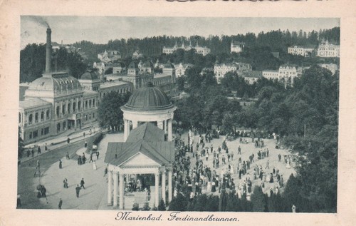 1941 tschechien marienbad - ak,