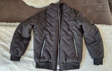 G Fashion Steppjacke Jungen Gr. 170 schwarze Winterjacke mit Handyinnentasche