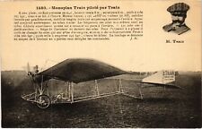 PC AVIATION PILOT AVIATOR TRAIN MONOPLAN (a40545)