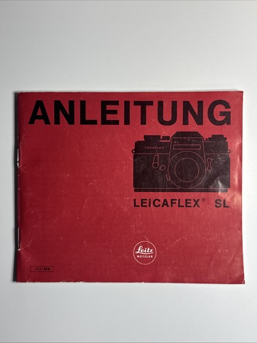 Leitz anleitung leicaflex - leicaflex, sl