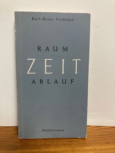 Raum zeit ablauf karl - raum,
